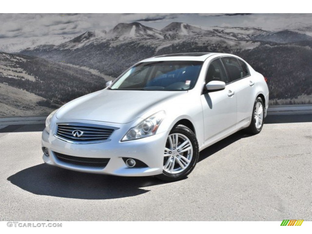 2012 G 37 Journey Sedan - Liquid Platinum / Graphite photo #5