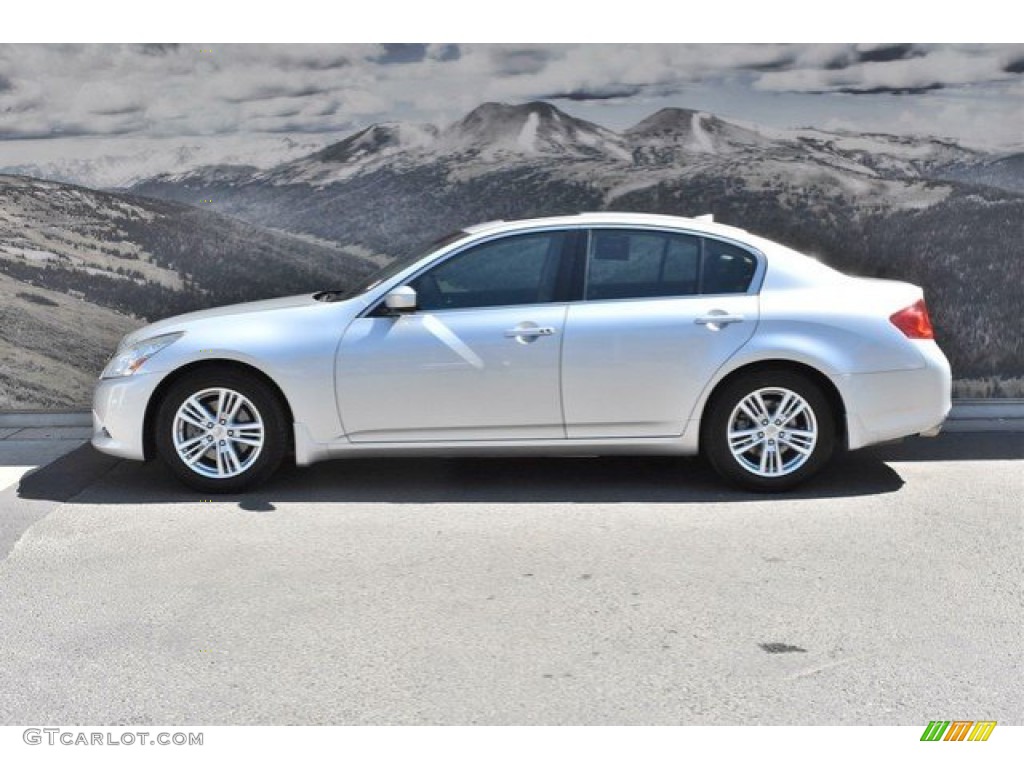 2012 G 37 Journey Sedan - Liquid Platinum / Graphite photo #6