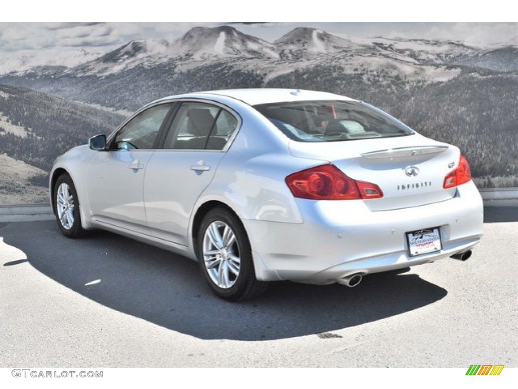 2012 G 37 Journey Sedan - Liquid Platinum / Graphite photo #7