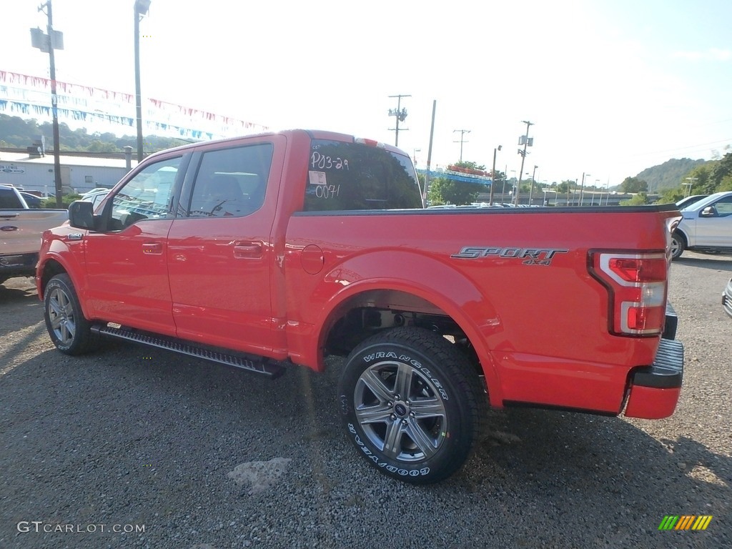 2019 F150 XLT SuperCrew 4x4 - Race Red / Black photo #4