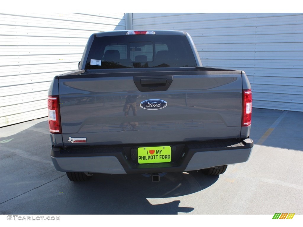 2019 F150 XLT SuperCrew - Abyss Gray / Black photo #6