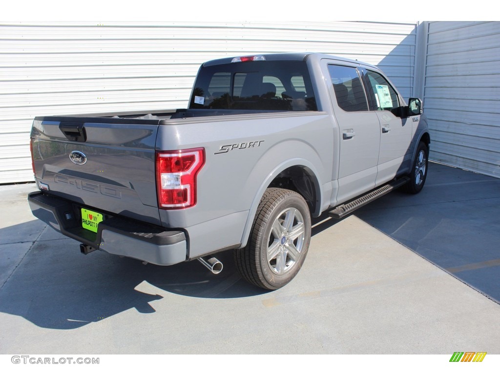 2019 F150 XLT SuperCrew - Abyss Gray / Black photo #7