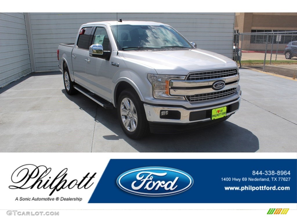 2019 F150 XLT SuperCrew - Ingot Silver / Black photo #1