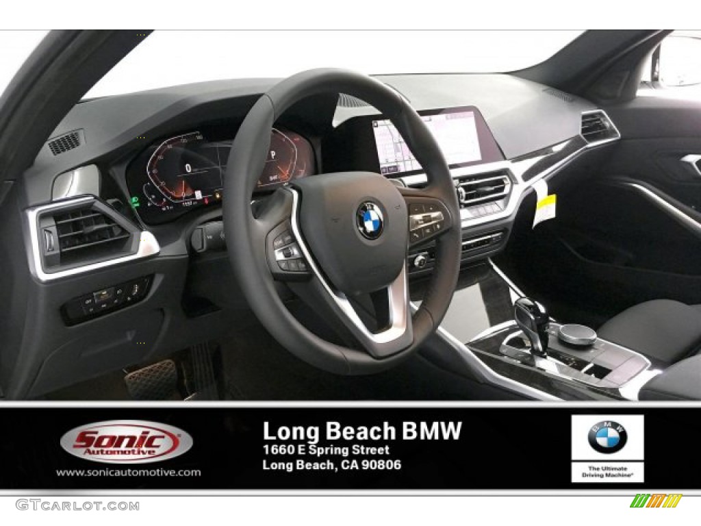 2019 3 Series 330i Sedan - Mineral White Metallic / Black photo #4