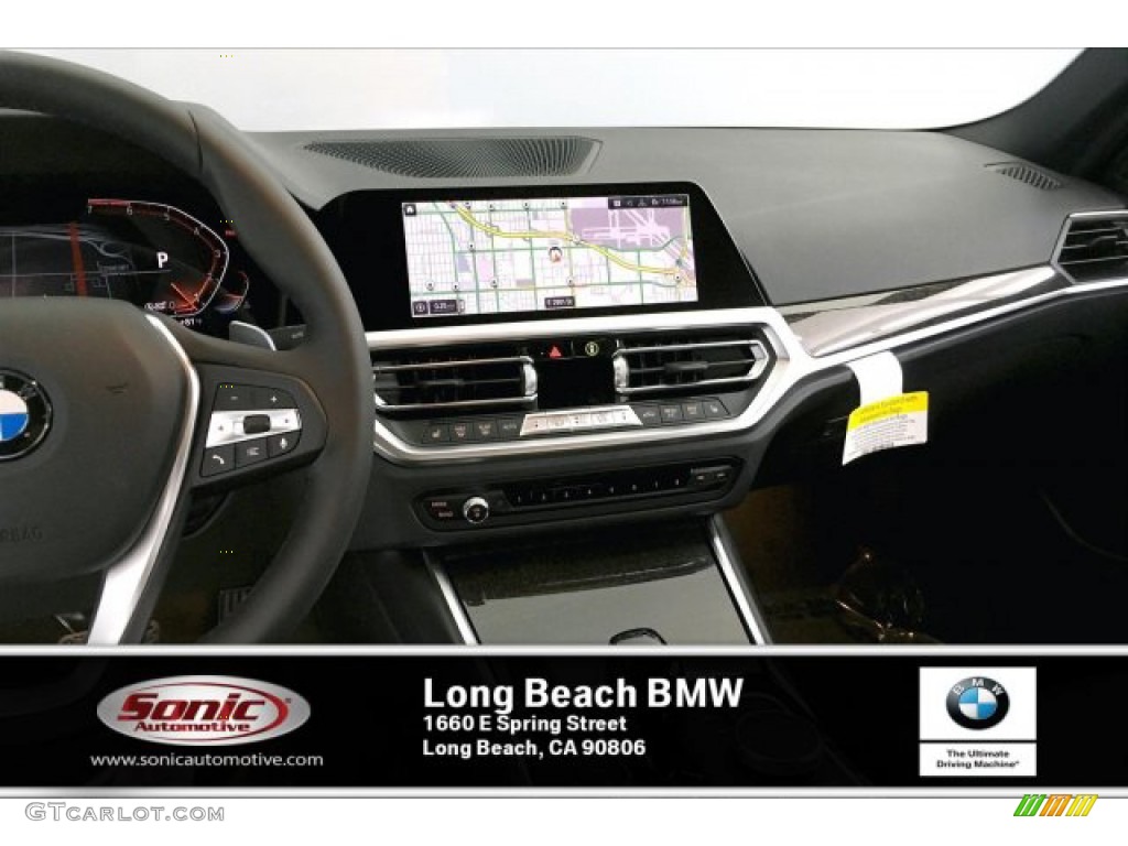 2019 3 Series 330i Sedan - Mineral White Metallic / Black photo #5