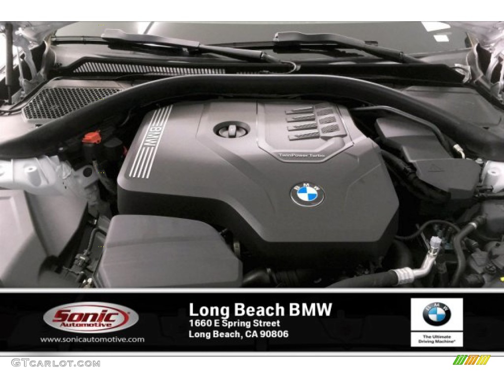 2019 3 Series 330i Sedan - Mineral White Metallic / Black photo #8