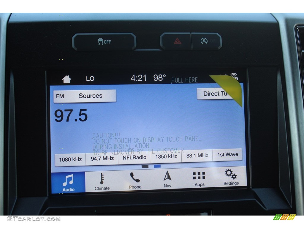 2019 F150 Platinum SuperCrew 4x4 - Magnetic / Black photo #16