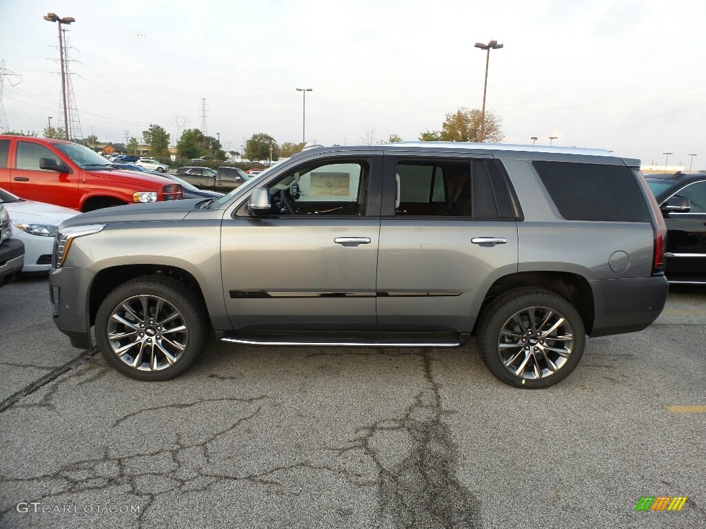 Satin Steel Metallic 2020 Cadillac Escalade Luxury 4WD Exterior Photo #135178387
