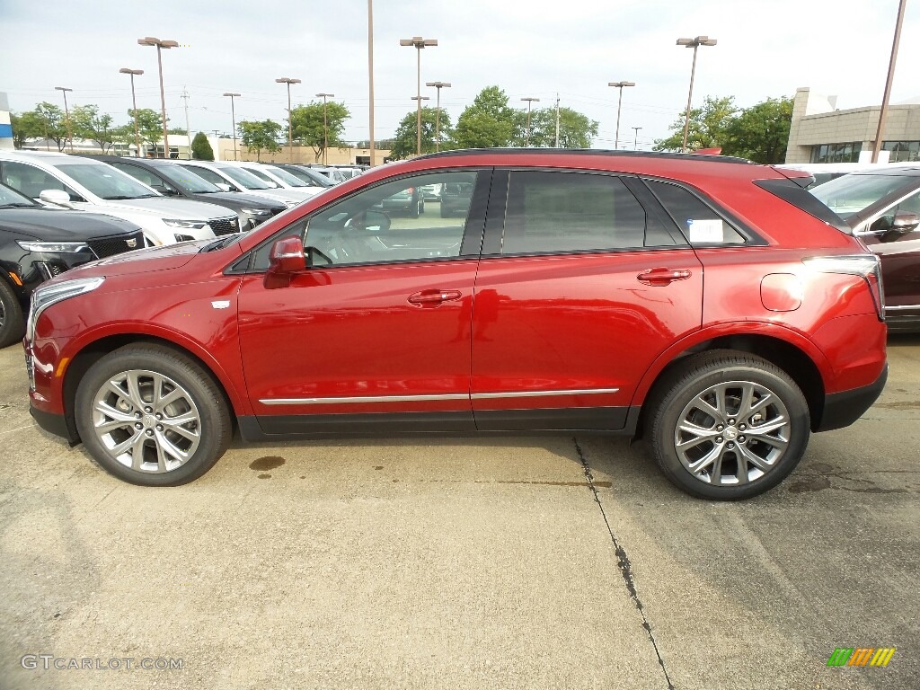 Red Horizon Tintcoat 2020 Cadillac XT5 Sport AWD Exterior Photo #135178579