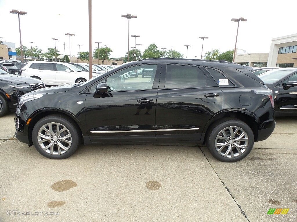 Stellar Black Metallic 2020 Cadillac XT5 Sport AWD Exterior Photo #135179319