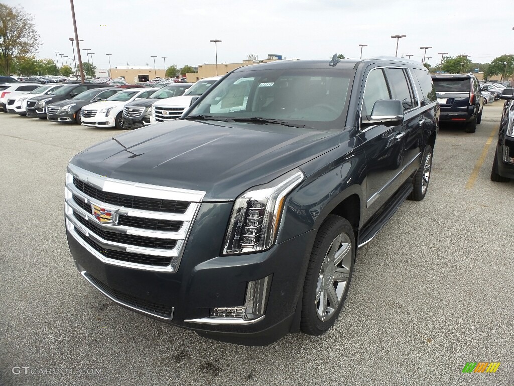 2020 Escalade ESV Luxury 4WD - Shadow Metallic / Jet Black photo #1