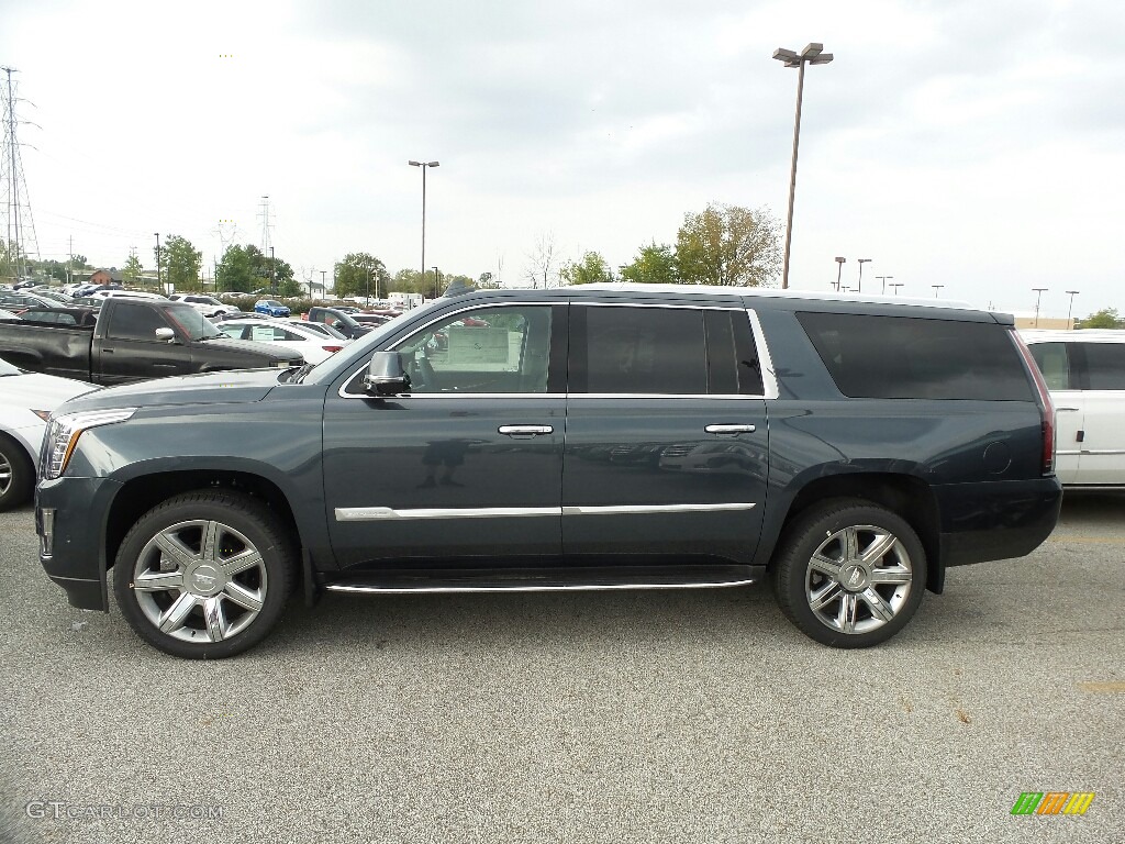 2020 Escalade ESV Luxury 4WD - Shadow Metallic / Jet Black photo #2