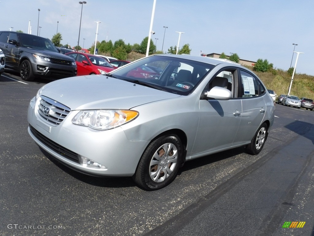 2010 Elantra GLS - Liquid Silver / Gray photo #5