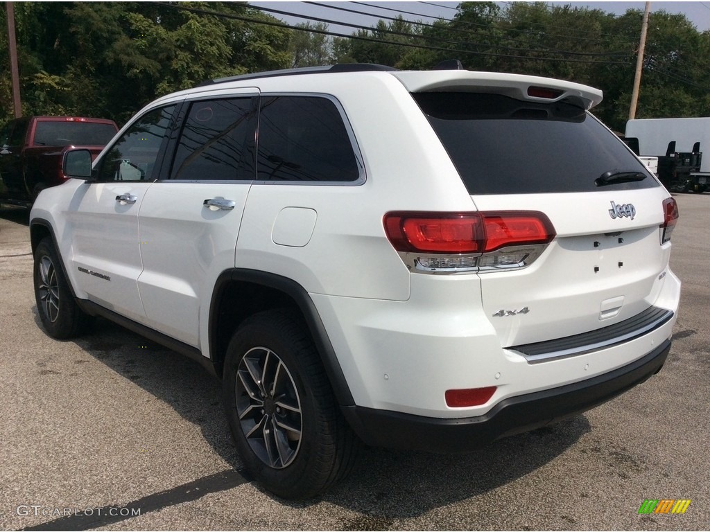 2020 Grand Cherokee Limited 4x4 - Bright White / Black photo #7