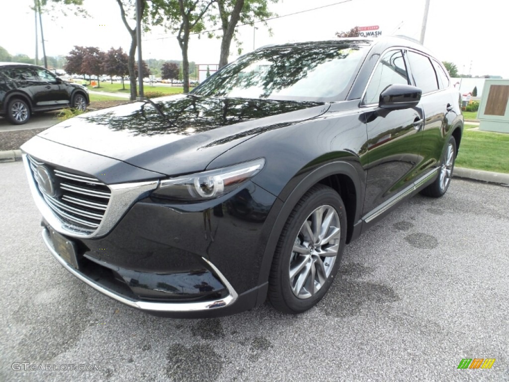 Jet Black Mica 2019 Mazda CX-9 Signature AWD Exterior Photo #135185515