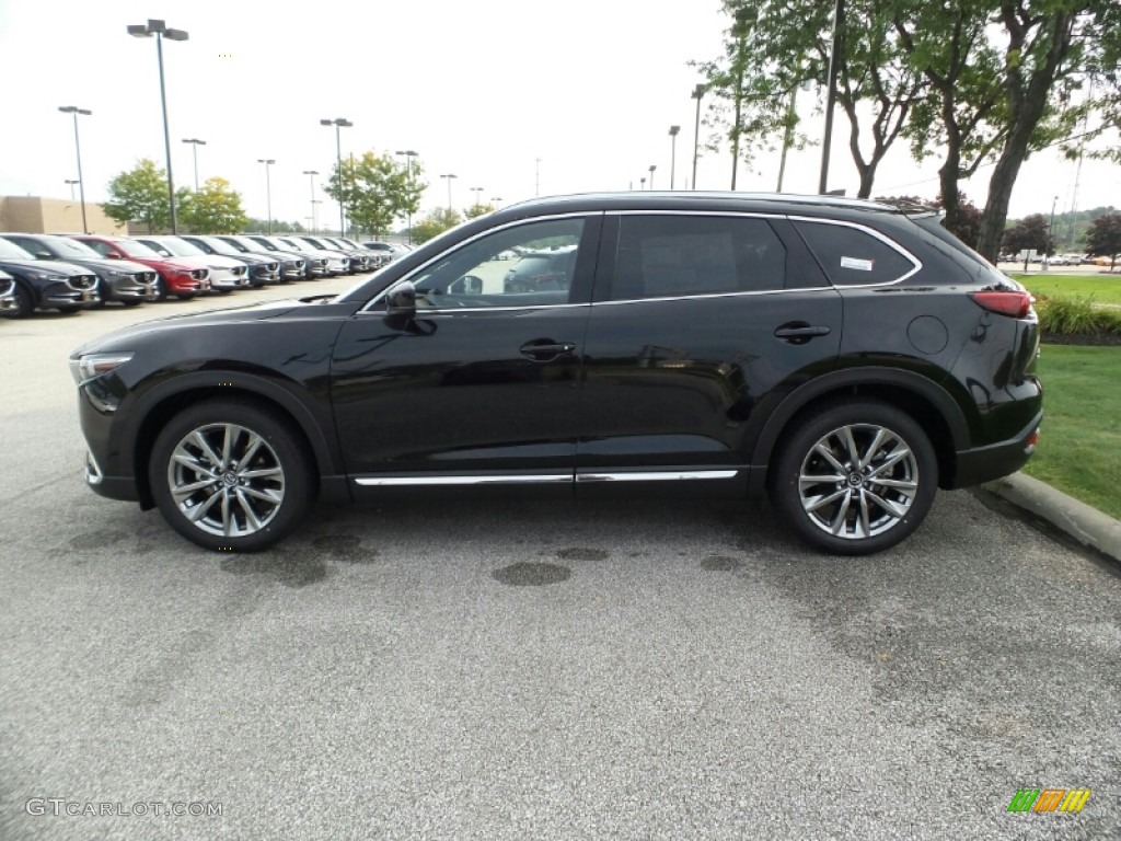 Jet Black Mica 2019 Mazda CX-9 Signature AWD Exterior Photo #135185527