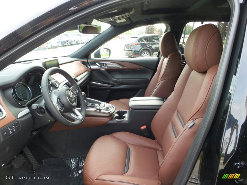Auburn Interior 2019 Mazda CX-9 Signature AWD Photo #135185593