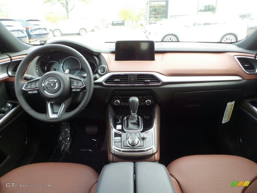 2019 Mazda CX-9 Signature AWD Auburn Dashboard Photo #135185620
