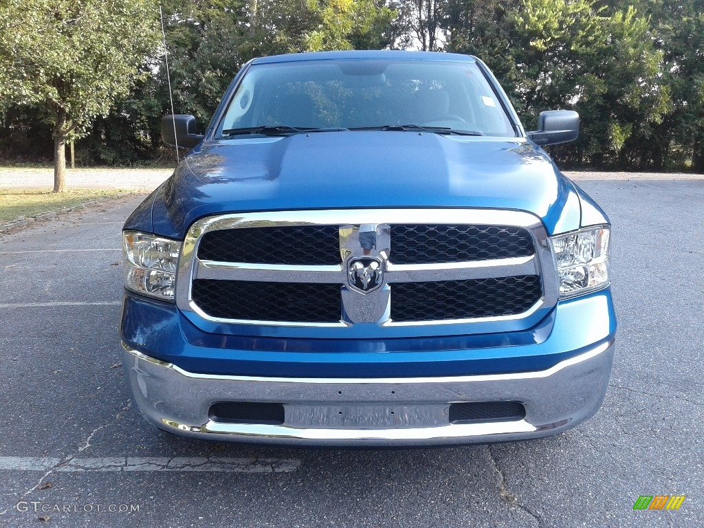 2019 1500 Tradesman Regular Cab - Blue Streak Pearl / Black/Diesel Gray photo #3