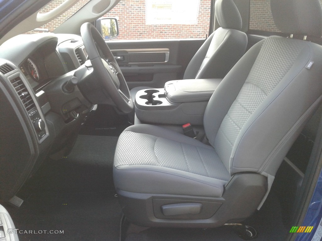 2019 1500 Tradesman Regular Cab - Blue Streak Pearl / Black/Diesel Gray photo #10
