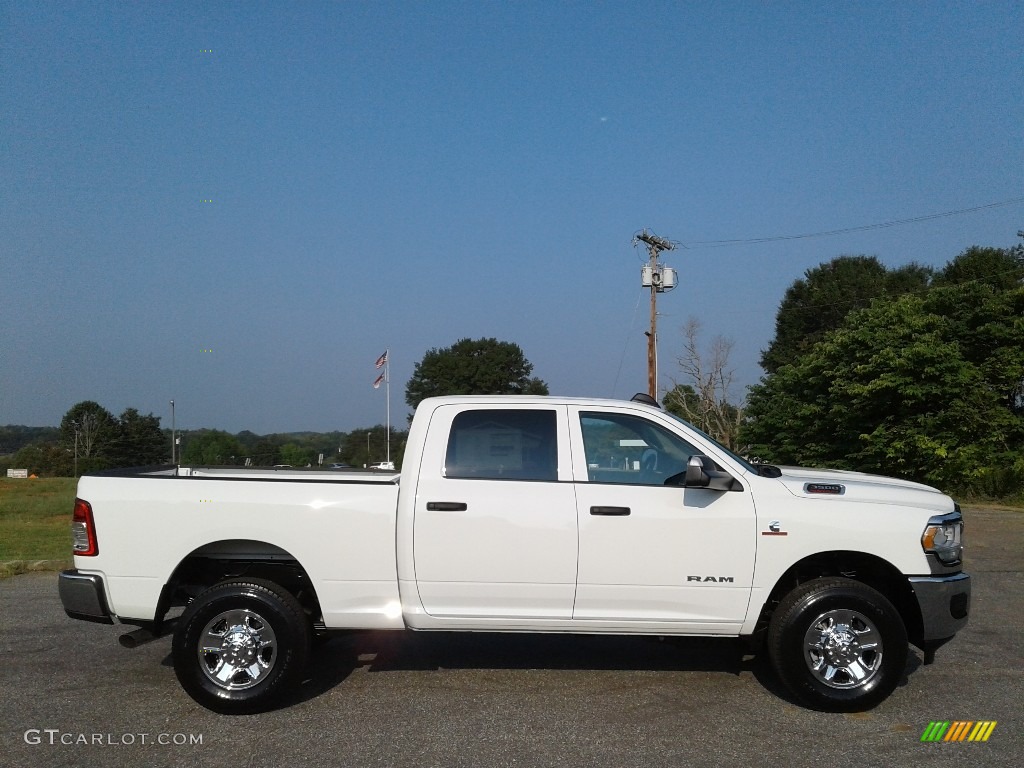 2019 3500 Tradesman Crew Cab 4x4 - Bright White / Black photo #5