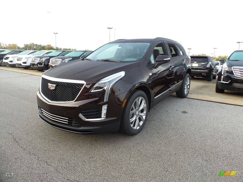 Garnet Metallic 2020 Cadillac XT5 Sport AWD Exterior Photo #135187186