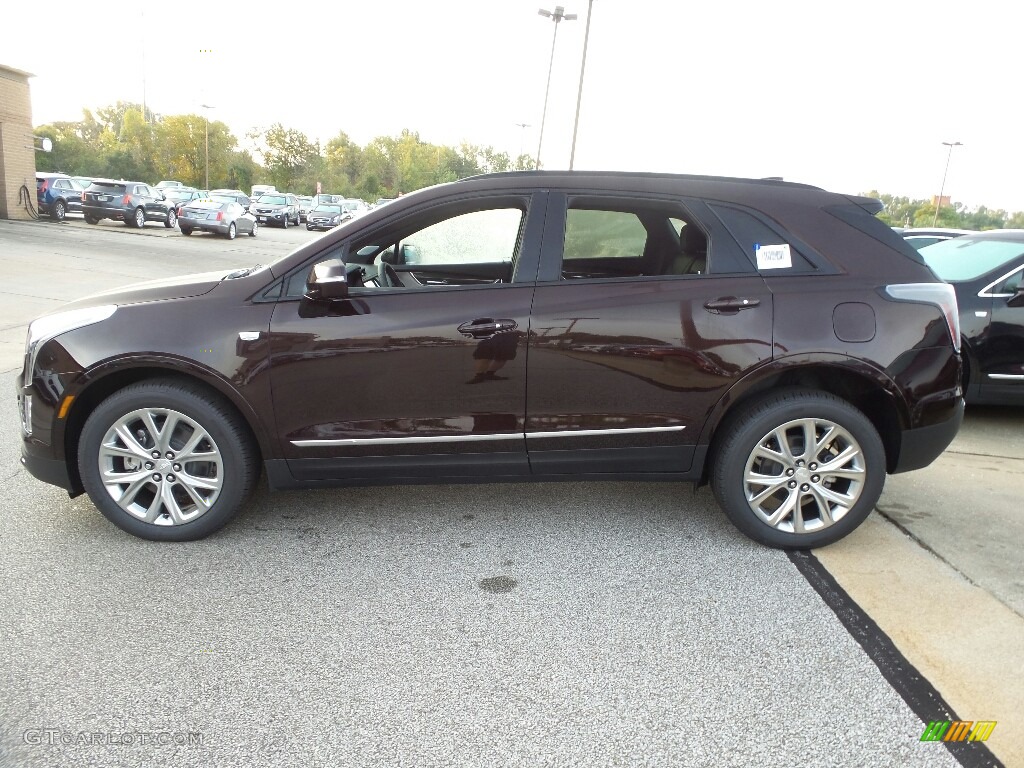 Garnet Metallic 2020 Cadillac XT5 Sport AWD Exterior Photo #135187210