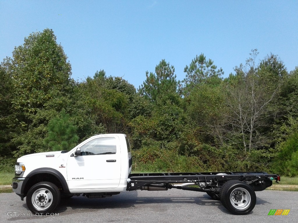 Bright White 2019 Ram 5500 Tradesman Regular Cab Chassis Exterior Photo #135188119