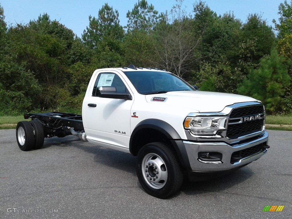 Bright White 2019 Ram 5500 Tradesman Regular Cab Chassis Exterior Photo #135188170