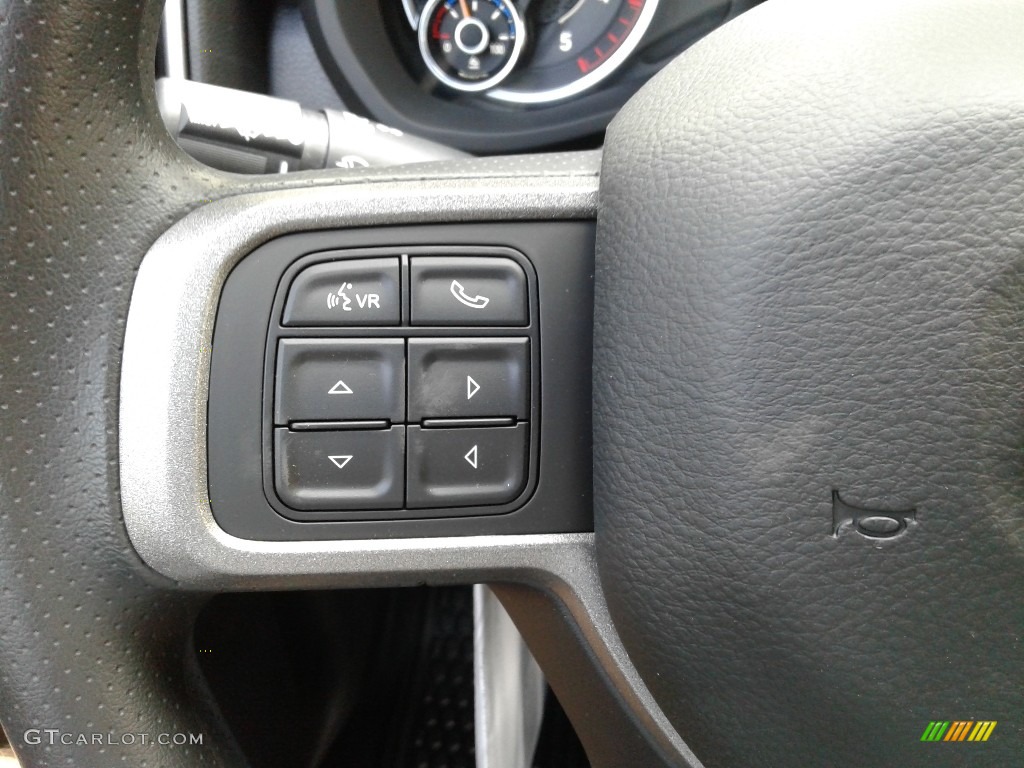 2019 Ram 5500 Tradesman Regular Cab Chassis Black/Diesel Gray Steering Wheel Photo #135188341