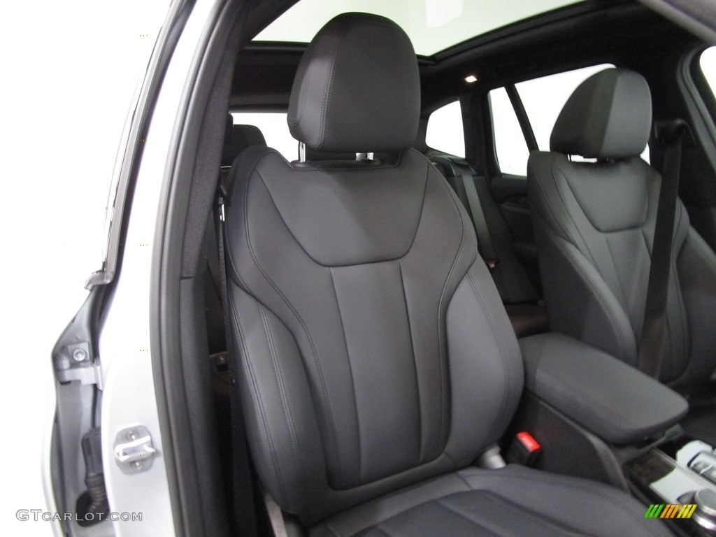 2019 X3 xDrive30i - Glacier Silver Metallic / Black photo #16