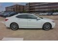 Platinum White Pearl - TLX V6 SH-AWD Technology Sedan Photo No. 8