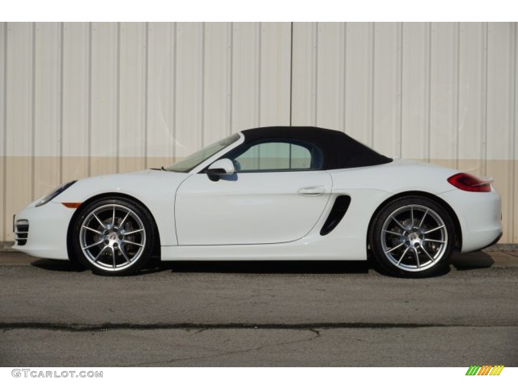 2013 Boxster  - White / Luxor Beige photo #4