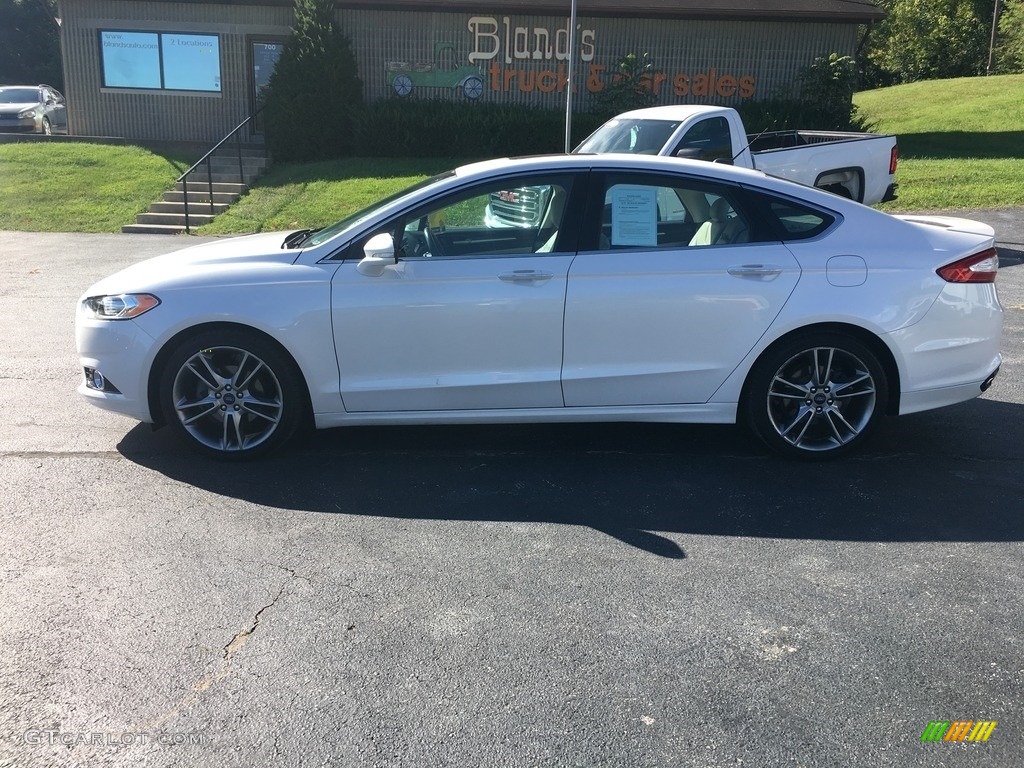 Oxford White Ford Fusion