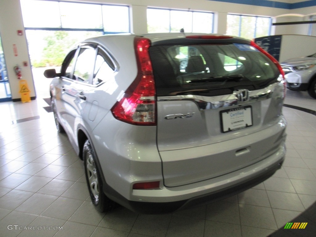 2016 CR-V LX AWD - Alabaster Silver Metallic / Gray photo #3