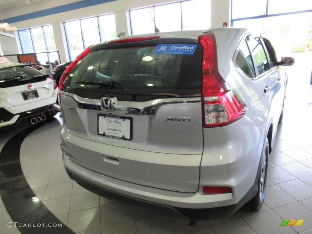 2016 CR-V LX AWD - Alabaster Silver Metallic / Gray photo #4