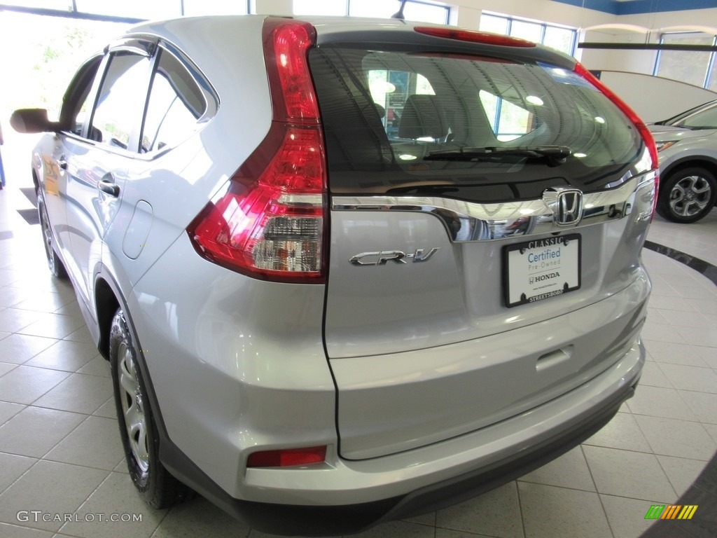 2016 CR-V LX AWD - Alabaster Silver Metallic / Gray photo #9