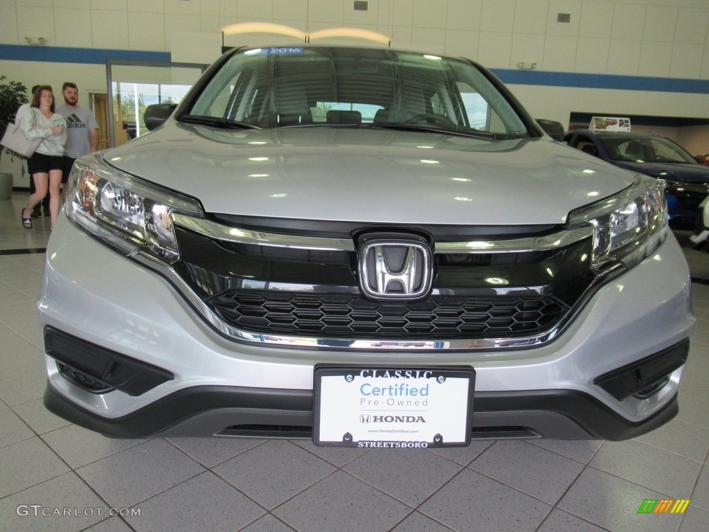 2016 CR-V LX AWD - Alabaster Silver Metallic / Gray photo #13