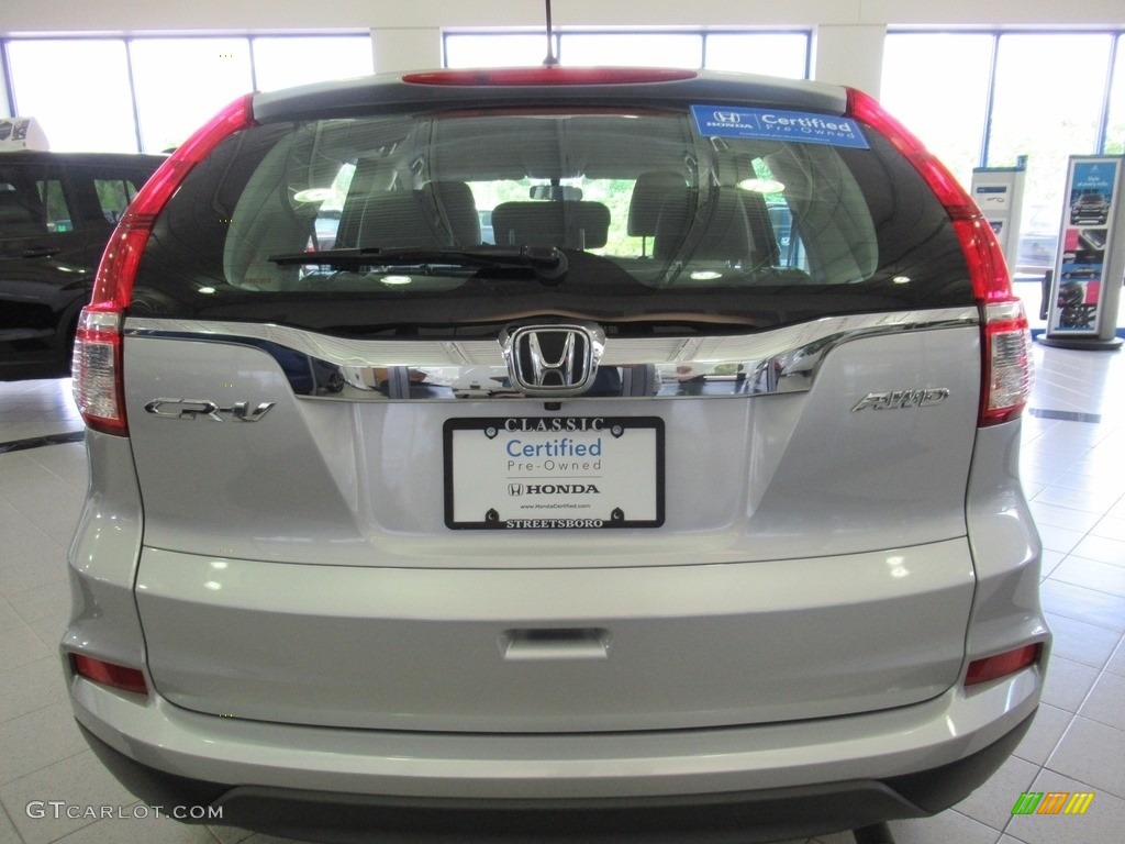 2016 CR-V LX AWD - Alabaster Silver Metallic / Gray photo #14