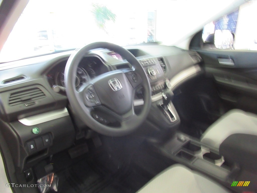 2016 CR-V LX AWD - Alabaster Silver Metallic / Gray photo #15