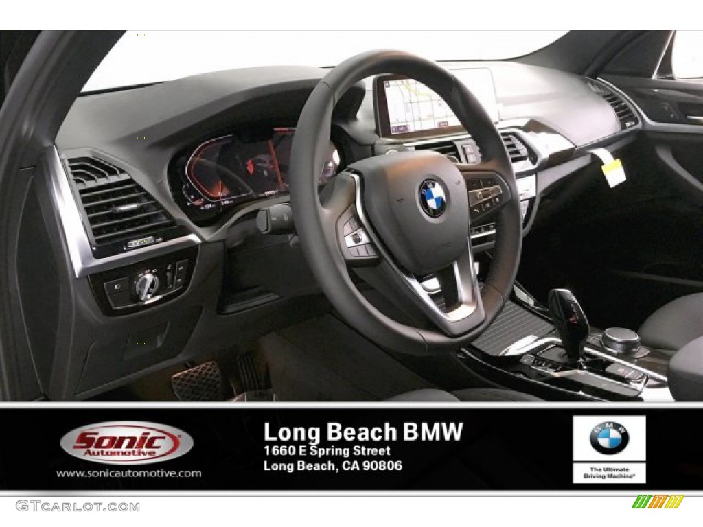2020 X3 sDrive30i - Black Sapphire Metallic / Black photo #4