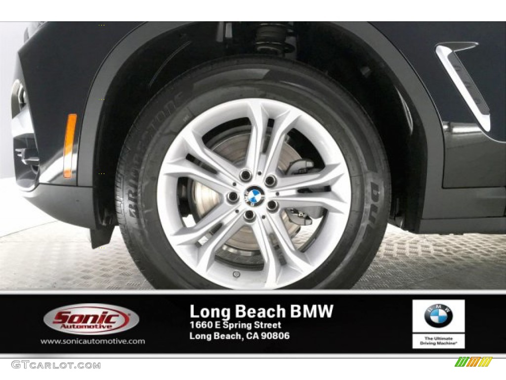 2020 X3 sDrive30i - Black Sapphire Metallic / Black photo #9