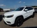 2020 Bright White Jeep Cherokee Altitude 4x4  photo #1