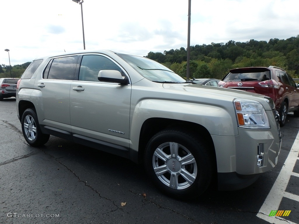 2014 Terrain SLE AWD - Champagne Silver Metallic / Jet Black photo #4