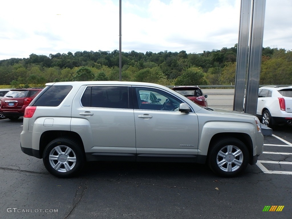 2014 Terrain SLE AWD - Champagne Silver Metallic / Jet Black photo #5