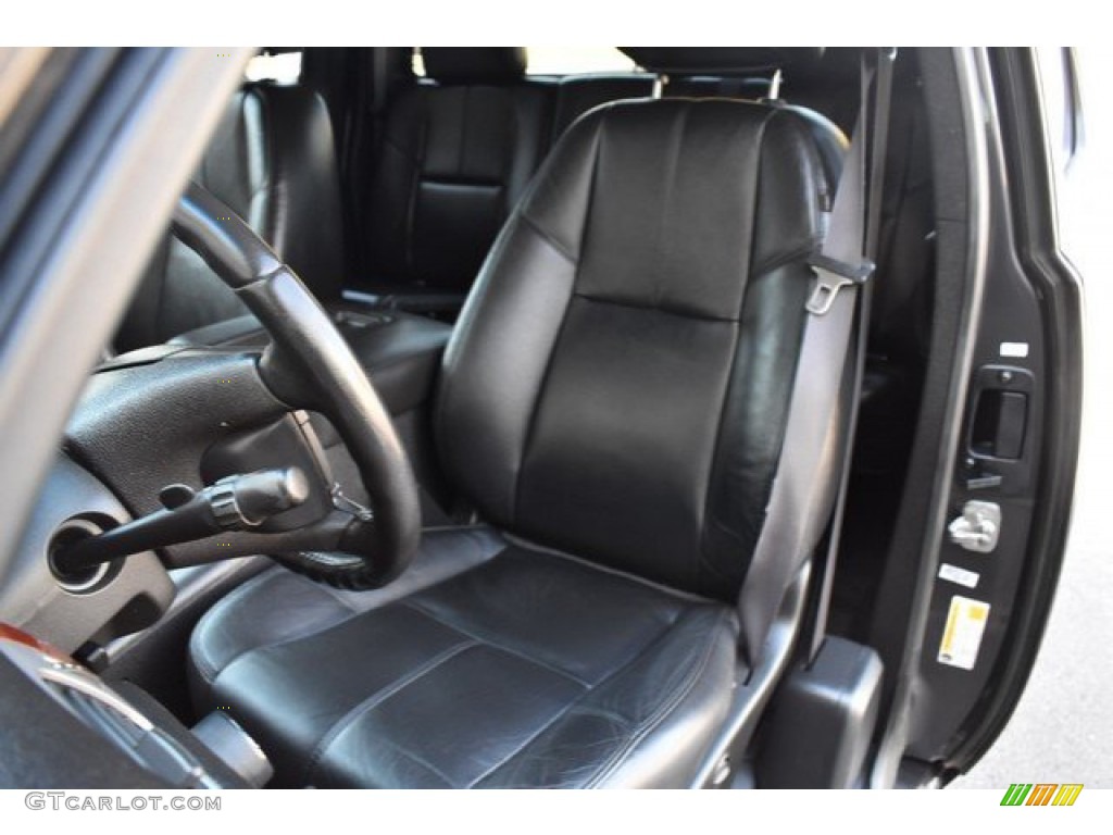 2011 Silverado 1500 LTZ Extended Cab 4x4 - Taupe Gray Metallic / Ebony photo #12
