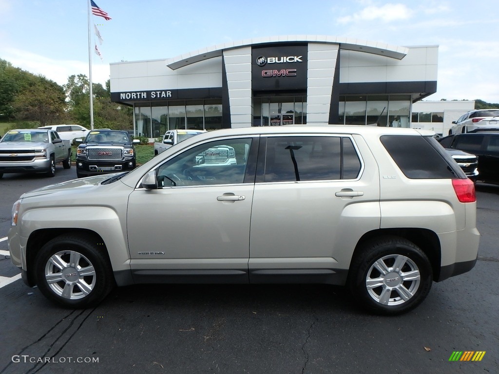 2014 Terrain SLE AWD - Champagne Silver Metallic / Jet Black photo #13