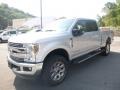 Ingot Silver - F250 Super Duty Lariat Crew Cab 4x4 Photo No. 5