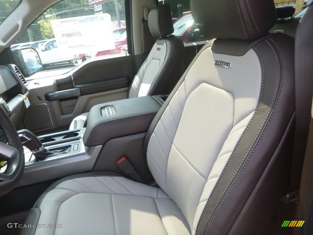 2019 Ford F150 Limited SuperCrew 4x4 Front Seat Photo #135198812