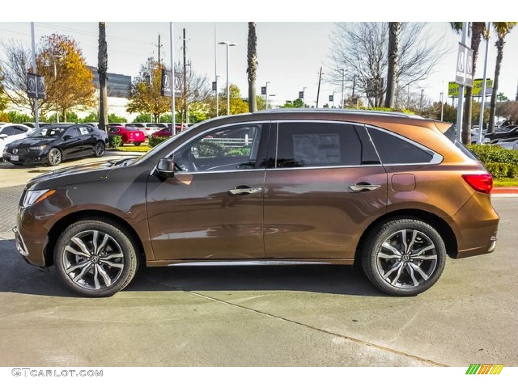 2019 MDX Advance SH-AWD - Canyon Bronze Metallic / Espresso photo #4